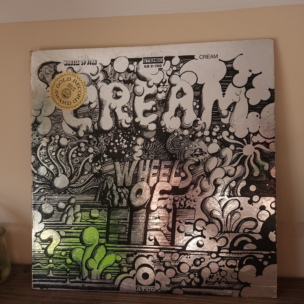 Cream Wheels of Fire vinyl record